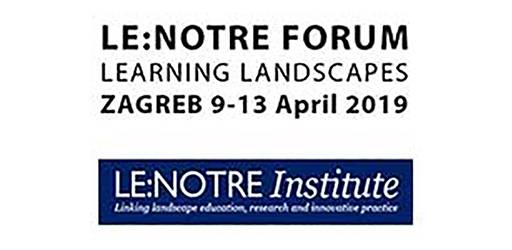 Održan je LE:NOTRE "Learning Landscape" krajobrazni forum