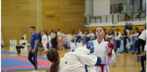 Studentica Magdalena Kovačić osvojila je srebrnu medalju na Državnom prvenstu u karateu