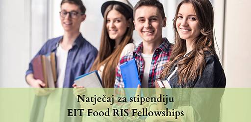 Natječaj za stipendiju - EIT Food RIS Fellowships