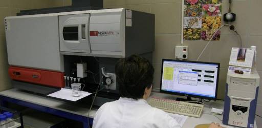 Analytical laboratory of the Department of Soil Amelioration