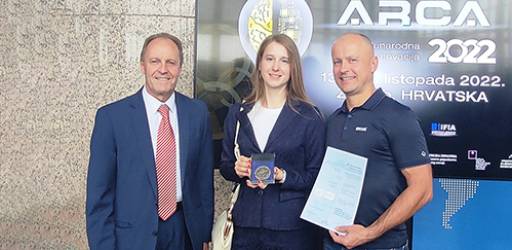 Djelatnici Zavoda za melioracije na međunarodnoj izložbi inovacija ARCA 2022. primili srebrnu medalju za inovativni proizvod ASH4SOIL