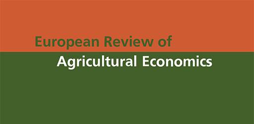 Objavljen rad u časopisu „European Review of Agricultural Economics”