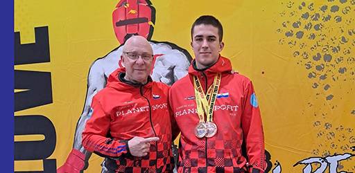 Student Marko Džin je sudjelovao na velikom međunarodnom kickboxing turniru "Golden Glove 2024".