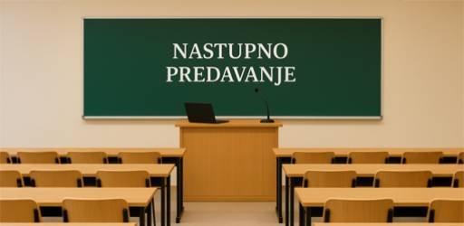 Nastupno predavanje :: dr. sc. Filip Šrajer
