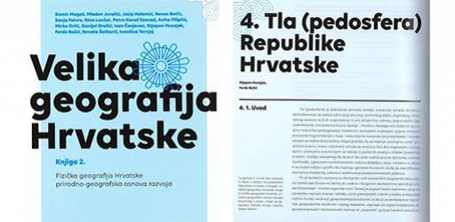 Predstavljena Knjiga 2: Fizička geografija Hrvatske - Tla (pedosfera) Republike Hrvatske