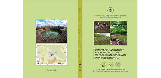 Elaborat "Obnova poljoprivrede i ruralnog prostora na potresom pogođenom području Banovine"