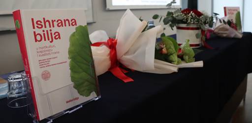 Održano predstavljanje sveučilišnog udžbenika „Ishrana bilja u hortikulturi, krajobrazu i kvaliteti hrane”