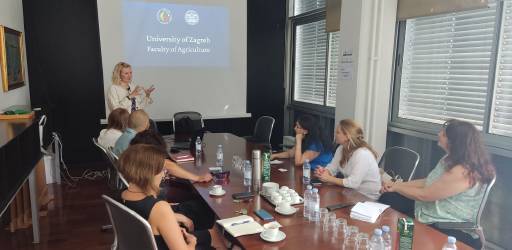 University of Zagreb Faculty of Agriculture hosted colleagues from the Faculty of Natural Sciences of the Burgas, University „Prof. Dr. Asen Zlatarov”