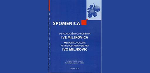 Održana svečana promocija Spomenice uz 90. godišnjicu rođenja prof. dr. sc. Ive Miljkovića