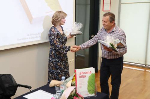 Održano predstavljanje sveučilišnog udžbenika „Ishrana bilja u hortikulturi, krajobrazu i kvaliteti hrane”