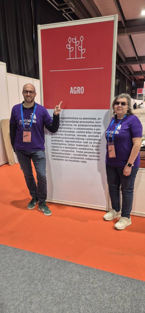 Djelatnici Sveučilišta u Zagrebu Agronomskog fakulteta na WorldSkills Croatia 2025.