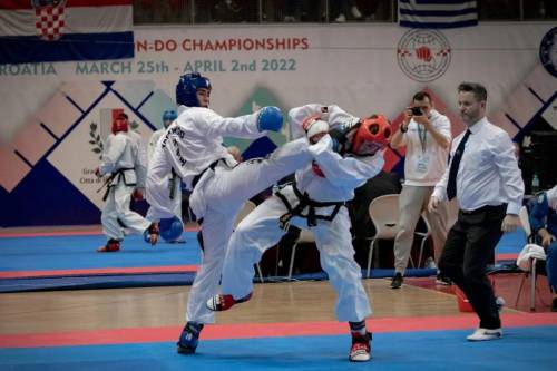 Student Marko Džin osvojio je 3. mjesto na Europskom prvenstvu u tradicionalnom ITF taekwondou