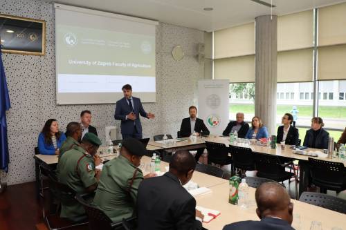 Visit of the Delegation from the National Defence College Nigeria to the University of Zagreb Faculty of Agriculture