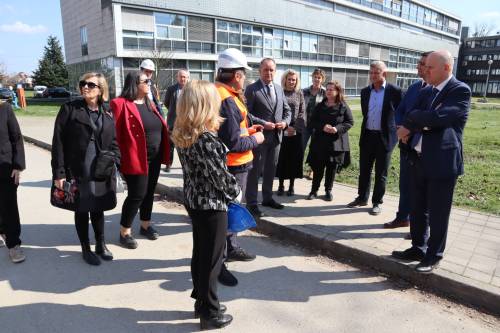 Provjera na licu mjesta - obnova zgrada oštećenih u potresu Sveučilišta u Zagrebu Agronomskog fakulteta