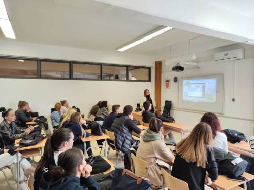 Predstavljanje studijskih programa Sveučilišta u Zagrebu Agronomskog fakulteta učenicima Agronomske škole u Zagrebu