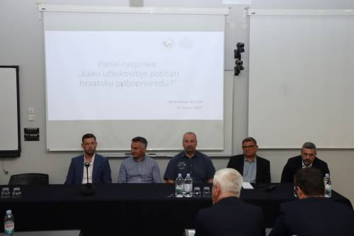 Održana Panel-rasprava: „Kako učinkovitije poticati hrvatsku poljoprivredu?”