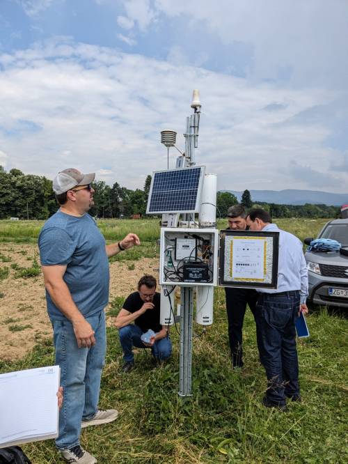 Održan „Regional Training Course on Using Cosmic Ray Neutron Sensor for Soil Moisture Assessment"