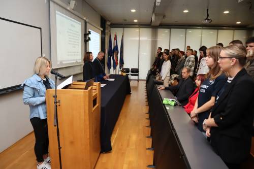 Nastava započela Svečanim prijmom i Danom brucoša