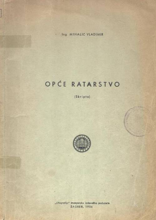Skripta: Opće ratarstvo, 1956. godina
