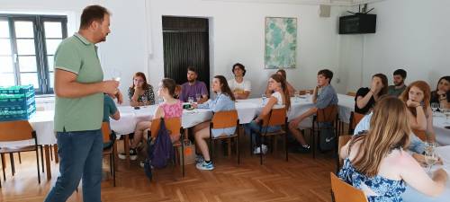 Faculty of Agriculture hosted professors and students from the University of Kentucky at the Experiment Station „Jazbina”