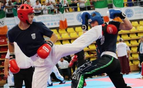 Student Marko Džin nastupio na Europskom kupu u kickboxingu