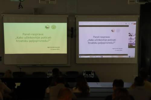 Održana Panel-rasprava: „Kako učinkovitije poticati hrvatsku poljoprivredu?”