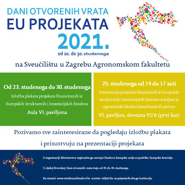 Dani otvorenih vrata EU projekata plakat